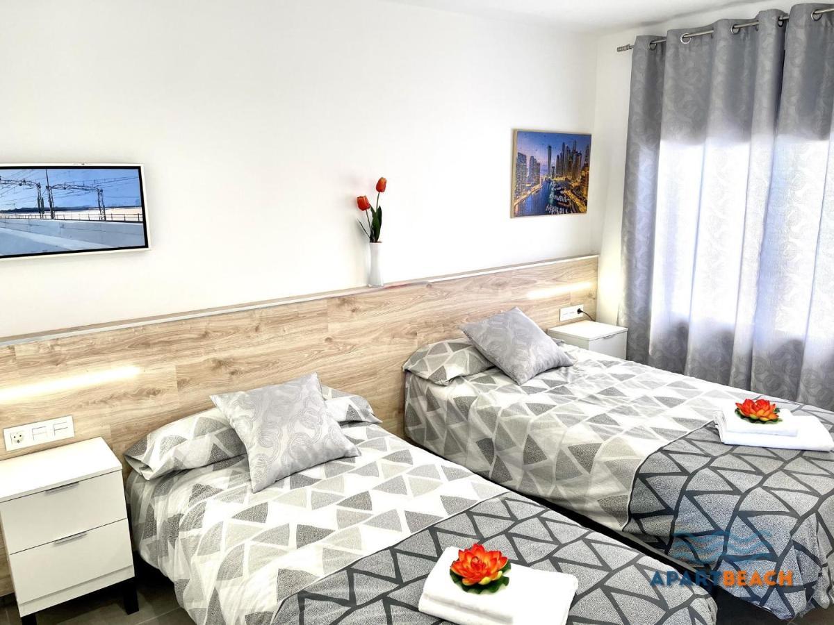 Apartbeach Mimosas Deluxe Climatizado Vistas Playa Miami Playa Dış mekan fotoğraf